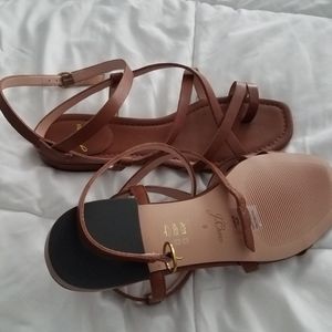 JCrew Leather Sandals